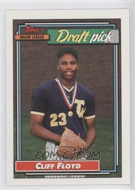 1992 Topps - [Base] #186 - Cliff Floyd