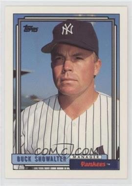 1992 Topps - [Base] #201 - Buck Showalter