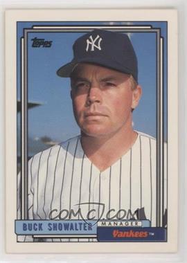 1992 Topps - [Base] #201 - Buck Showalter