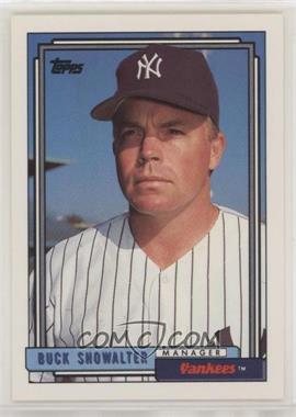 1992 Topps - [Base] #201 - Buck Showalter