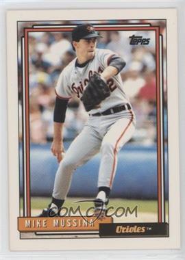 1992 Topps - [Base] #242 - Mike Mussina [EX to NM]