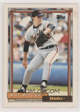 1992 Topps - [Base] #242 - Mike Mussina [EX to NM]