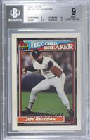 Record Breaker - Jeff Reardon [BGS 9 MINT]