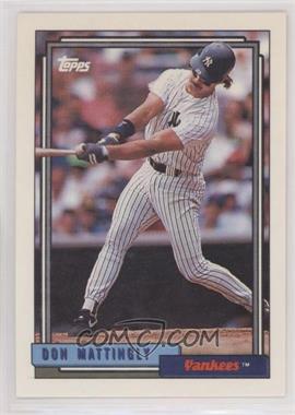 1992 Topps - [Base] #300 - Don Mattingly