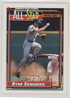 1992 Topps - [Base] #387 - All-Star - Ryne Sandberg