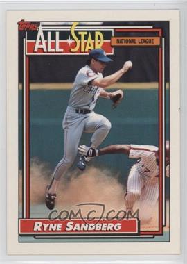 1992 Topps - [Base] #387 - All-Star - Ryne Sandberg