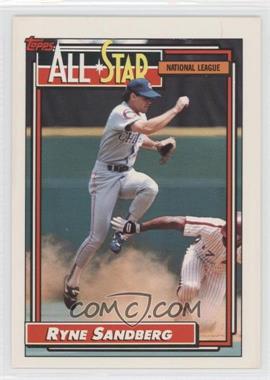 1992 Topps - [Base] #387 - All-Star - Ryne Sandberg