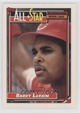 1992 Topps - [Base] #389 - All-Star - Barry Larkin