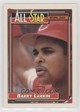 1992 Topps - [Base] #389 - All-Star - Barry Larkin