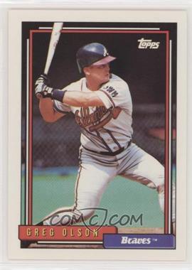 1992 Topps - [Base] #39 - Greg Olson [EX to NM]