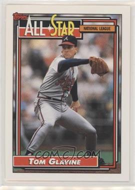 1992 Topps - [Base] #395 - All-Star - Tom Glavine