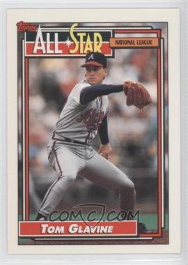 1992 Topps - [Base] #395 - All-Star - Tom Glavine