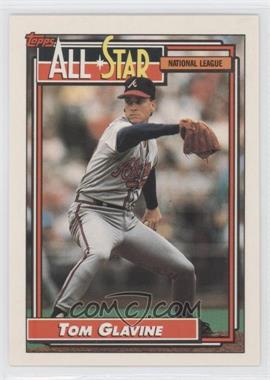 1992 Topps - [Base] #395 - All-Star - Tom Glavine