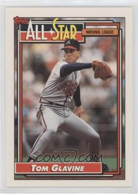 1992 Topps - [Base] #395 - All-Star - Tom Glavine