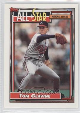1992 Topps - [Base] #395 - All-Star - Tom Glavine