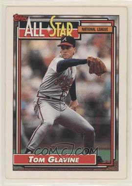 1992 Topps - [Base] #395 - All-Star - Tom Glavine