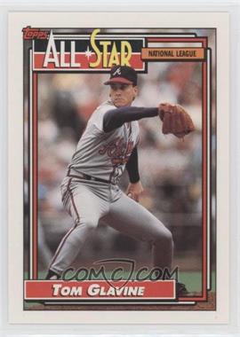 1992 Topps - [Base] #395 - All-Star - Tom Glavine