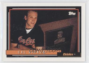 1992 Topps - [Base] #40 - Cal Ripken