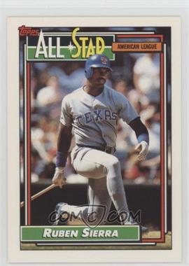 1992 Topps - [Base] #403 - All-Star - Ruben Sierra