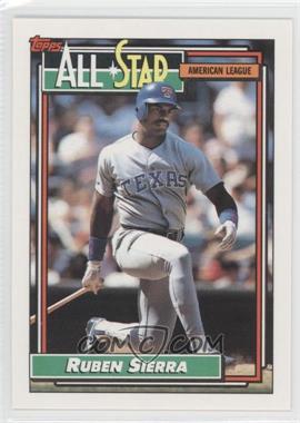 1992 Topps - [Base] #403 - All-Star - Ruben Sierra