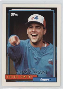 1992 Topps - [Base] #443 - Spike Owen [Noted]