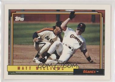 1992 Topps - [Base] #445 - Matt Williams