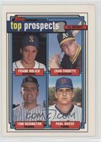 Top Prospects - Frank Bolick, Craig Paquette, Paul Russo, Tom Redington [Noted]
