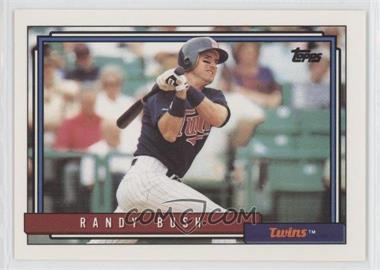 1992 Topps - [Base] #476 - Randy Bush