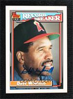 Record Breaker - Dave Winfield [JSA Certified COA Sticker]