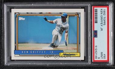 1992 Topps - [Base] #50 - Ken Griffey, Jr. [PSA 9 MINT]