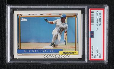 1992 Topps - [Base] #50 - Ken Griffey, Jr. [PSA 10 GEM MT]