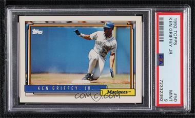 1992 Topps - [Base] #50 - Ken Griffey, Jr. [PSA 9 MINT]