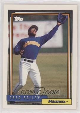 1992 Topps - [Base] #502 - Greg Briley