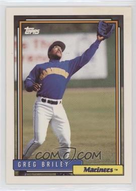 1992 Topps - [Base] #502 - Greg Briley