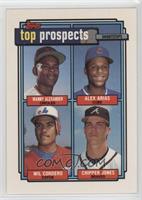 Top Prospects - Manny Alexander, Alex Arias, Wil Cordero, Chipper Jones [Noted]