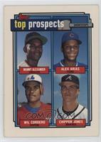 Top Prospects - Manny Alexander, Alex Arias, Wil Cordero, Chipper Jones