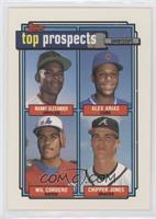 Top Prospects - Manny Alexander, Alex Arias, Wil Cordero, Chipper Jones