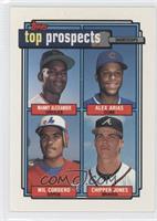 Top Prospects - Manny Alexander, Alex Arias, Wil Cordero, Chipper Jones