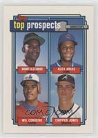 Top Prospects - Manny Alexander, Alex Arias, Wil Cordero, Chipper Jones