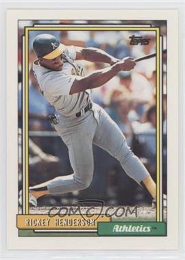 1992 Topps - [Base] #560 - Rickey Henderson