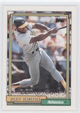 1992 Topps - [Base] #560 - Rickey Henderson