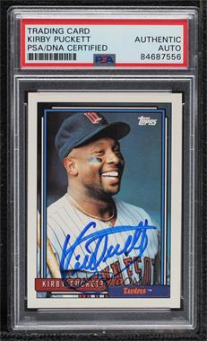 1992 Topps - [Base] #575 - Kirby Puckett [PSA Authentic PSA/DNA Cert]