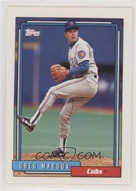 1992 Topps - [Base] #580 - Greg Maddux