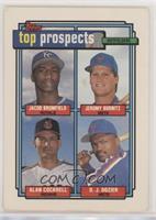Top Prospects - Jacob Brumfield, Jeromy Burnitz, Alan Cockrell, D.J. Dozier [EX…