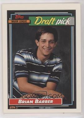 1992 Topps - [Base] #594 - Brian Barber