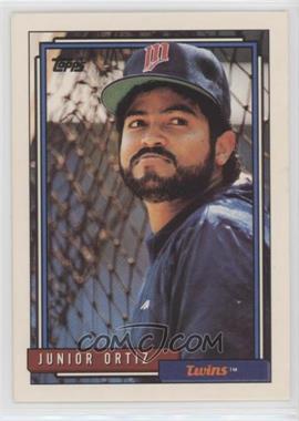 1992 Topps - [Base] #617 - Junior Ortiz