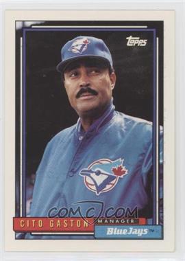 1992 Topps - [Base] #699 - Cito Gaston