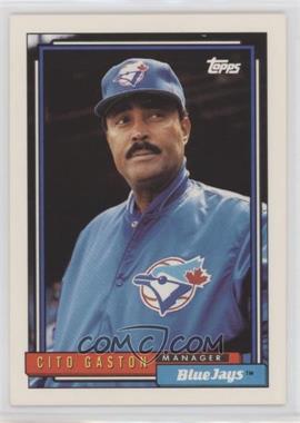 1992 Topps - [Base] #699 - Cito Gaston