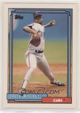 1992 Topps - [Base] #727 - Chuck McElroy