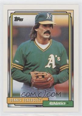 1992 Topps - [Base] #738 - Dennis Eckersley